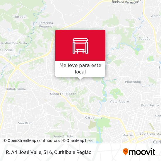 R. Ari José Valle, 516 mapa
