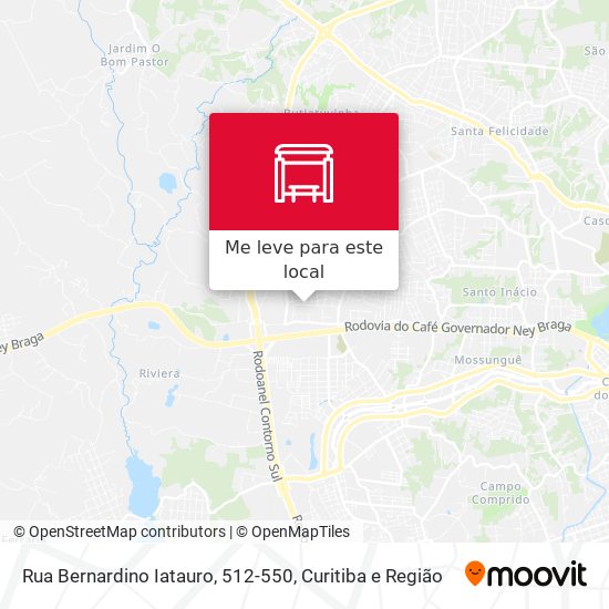 Rua Bernardino Iatauro, 512-550 mapa