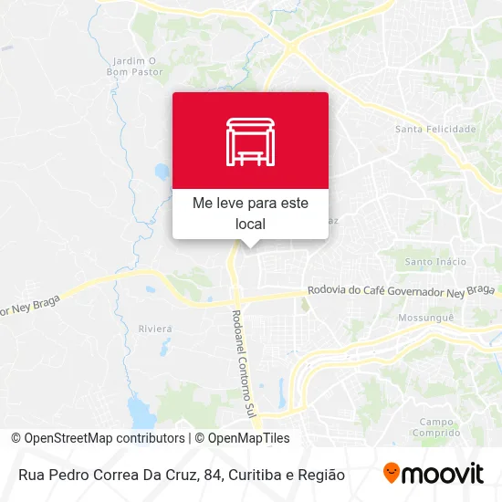 Rua Pedro Correa Da Cruz, 84 mapa