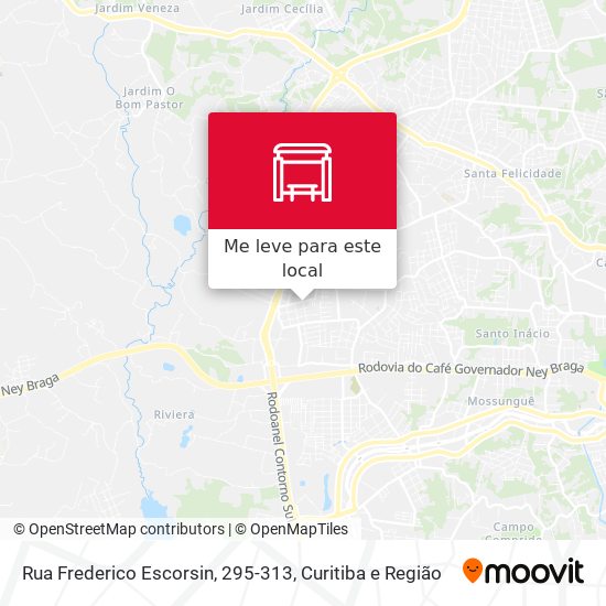 Rua Frederico Escorsin, 295-313 mapa