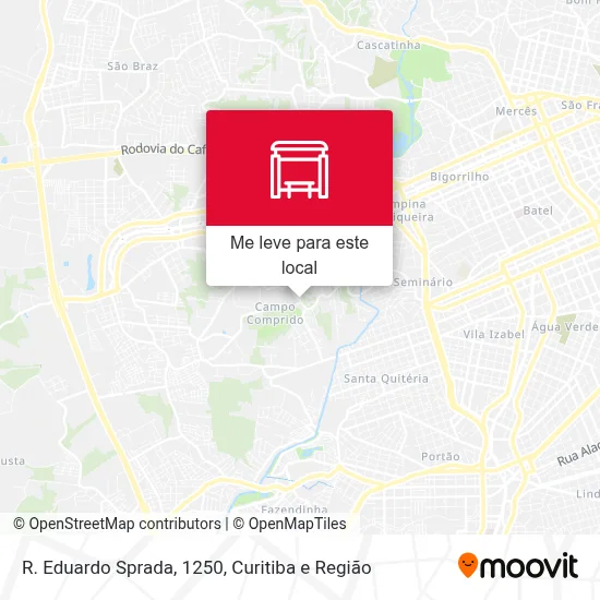 R. Eduardo Sprada, 1250 mapa