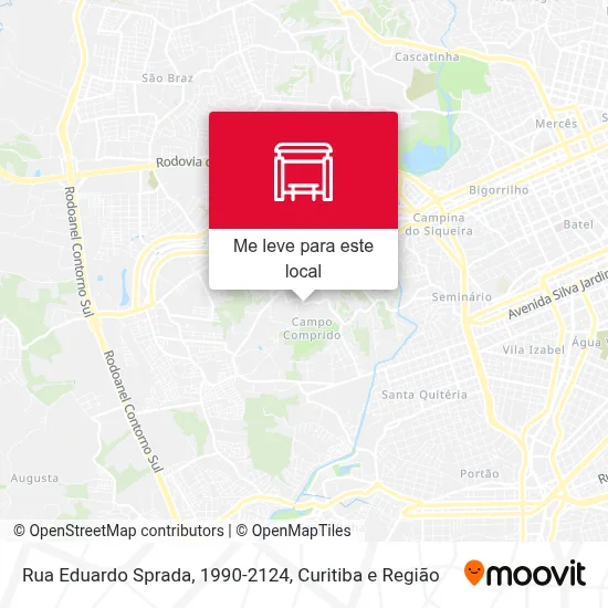 Rua Eduardo Sprada, 1990-2124 mapa