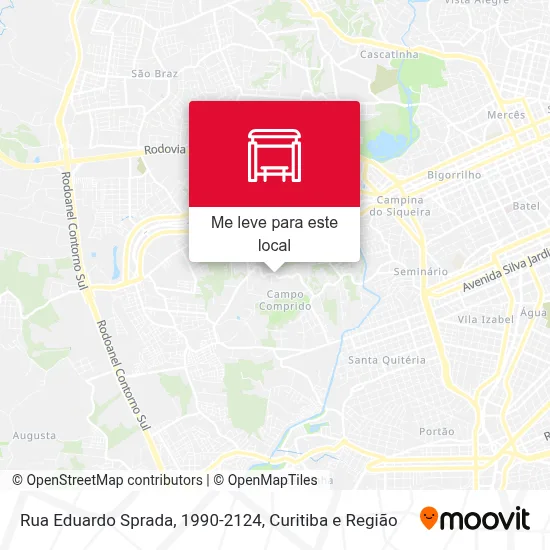 Rua Eduardo Sprada, 1990-2124 mapa