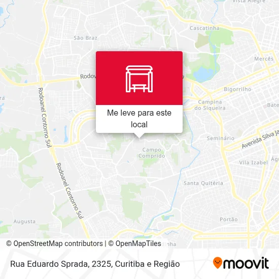Rua Eduardo Sprada, 2325 mapa