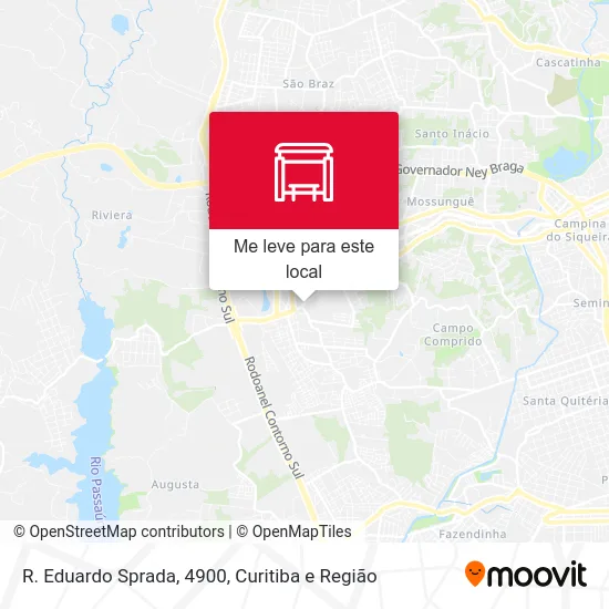 R. Eduardo Sprada, 4900 mapa