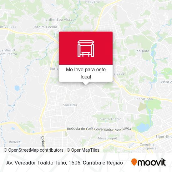 Av. Vereador Toaldo Túlio, 1506 mapa