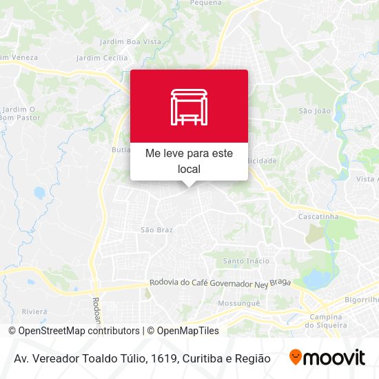 Av. Vereador Toaldo Túlio, 1619 mapa