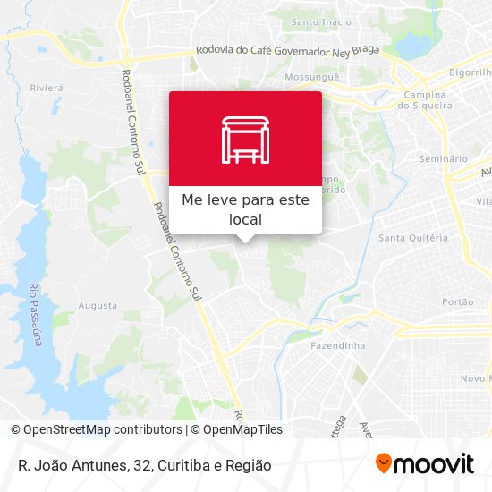 R. João Antunes, 32 mapa