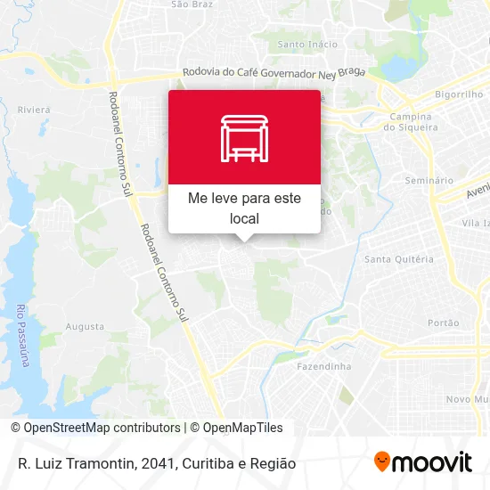 R. Luiz Tramontin, 2041 mapa