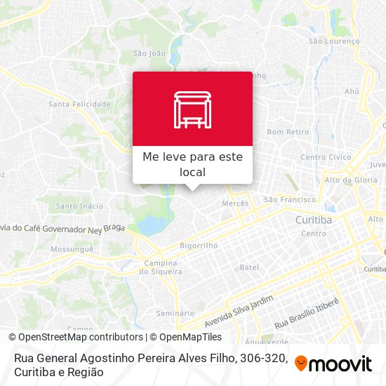 Rua General Agostinho Pereira Alves Filho, 306-320 mapa