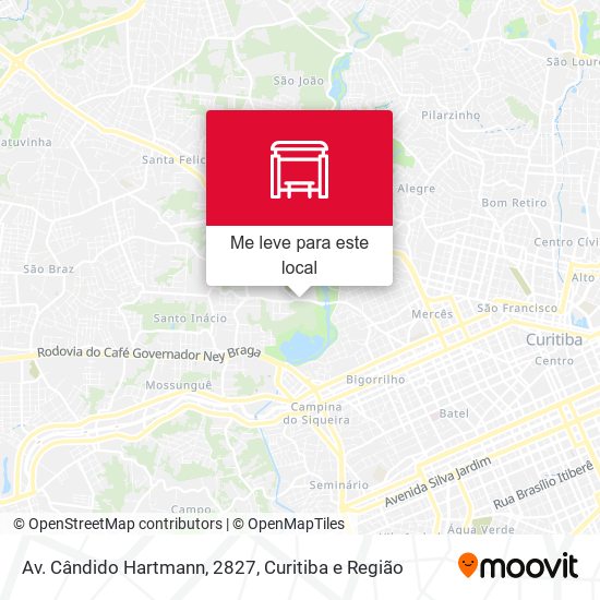 Av. Cândido Hartmann, 2827 mapa