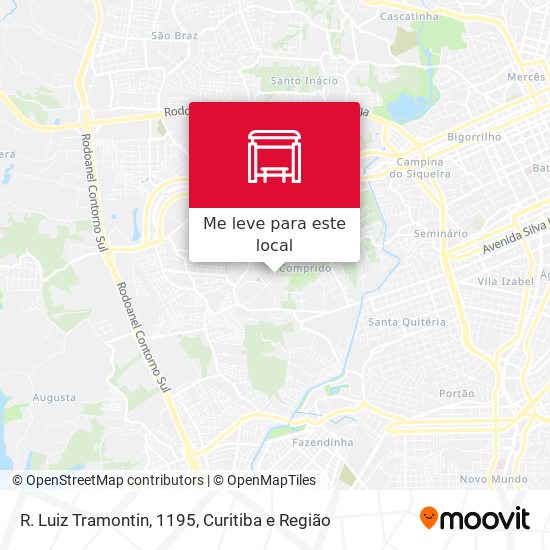 R. Luiz Tramontin, 1195 mapa