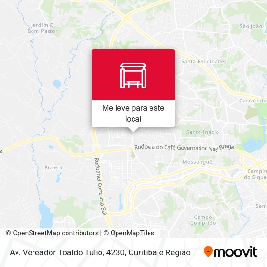 Av. Vereador Toaldo Túlio, 4230 mapa