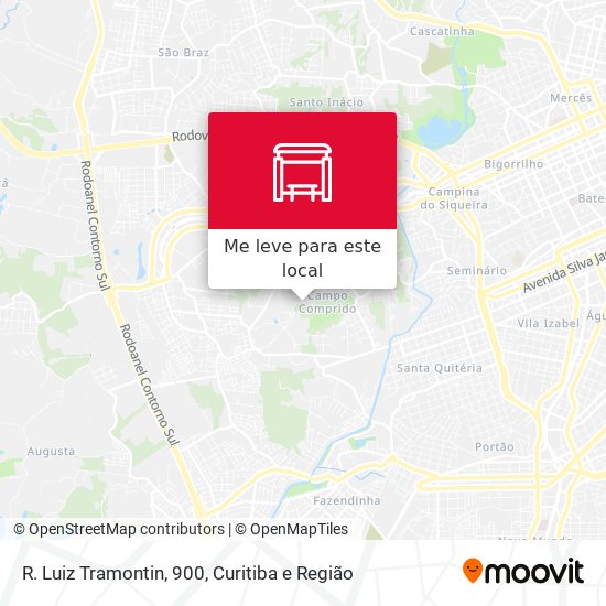 R. Luiz Tramontin, 900 mapa