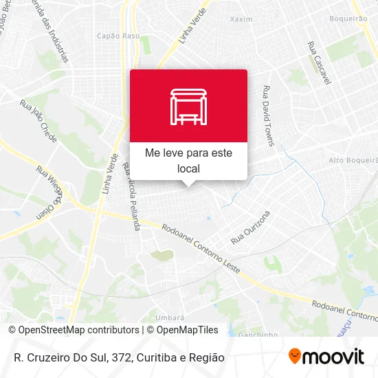 R. Cruzeiro Do Sul, 372 mapa