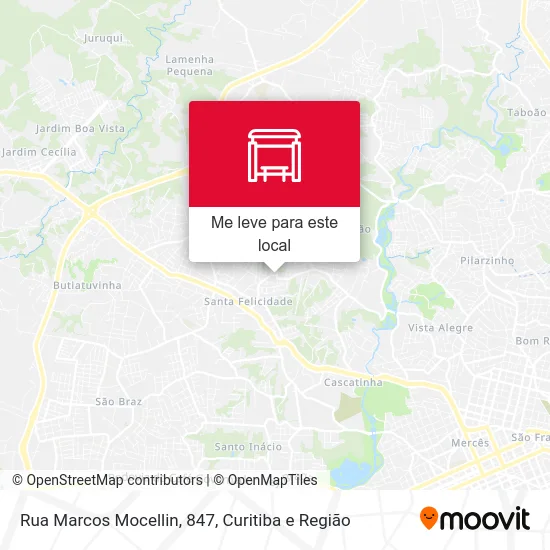 Rua Marcos Mocellin, 847 mapa