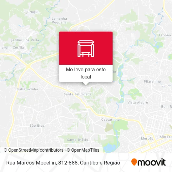 Rua Marcos Mocellin, 812-888 mapa