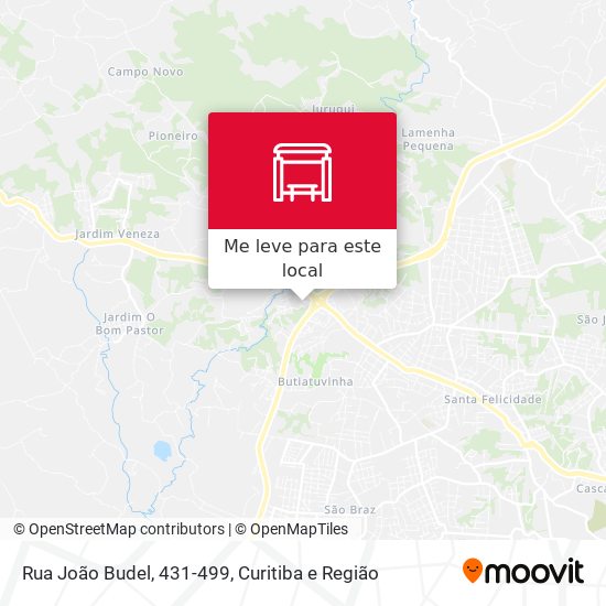 Rua João Budel, 431-499 mapa