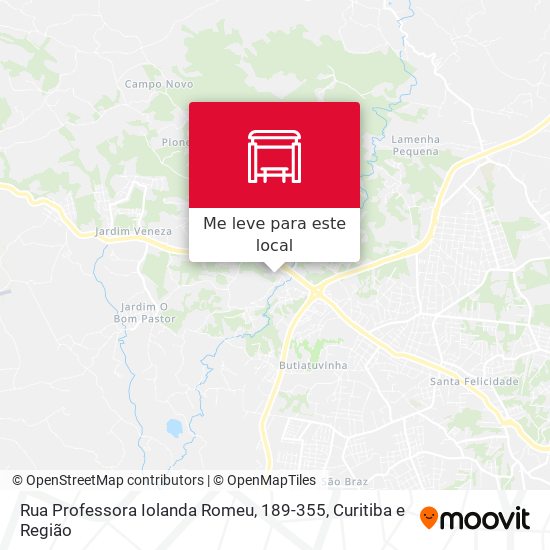 Rua Professora Iolanda Romeu, 189-355 mapa