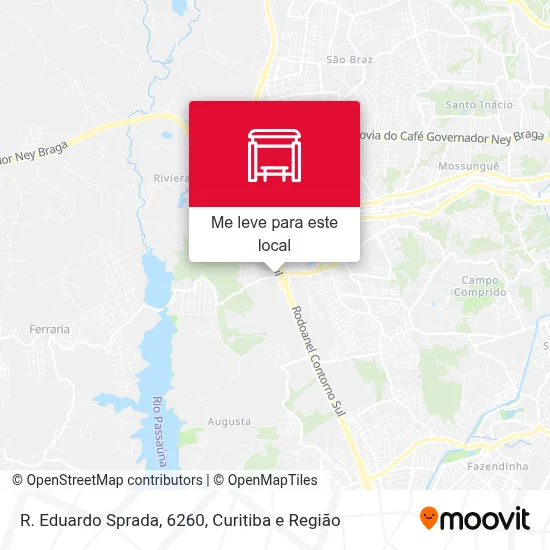 R. Eduardo Sprada, 6260 mapa