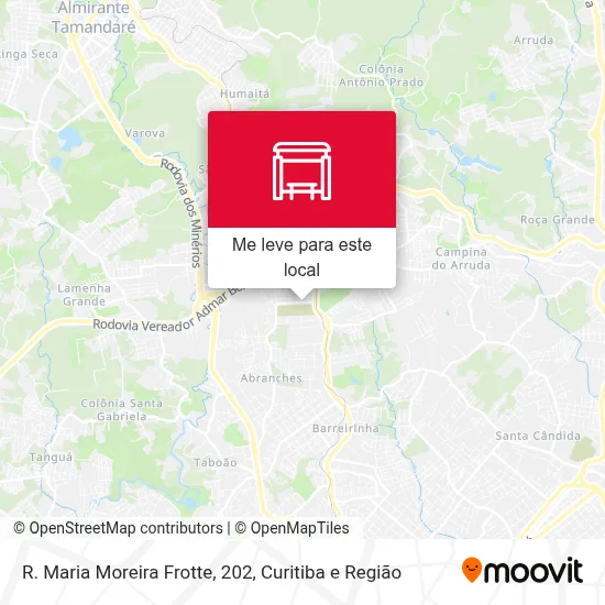 R. Maria Moreira Frotte, 202 mapa