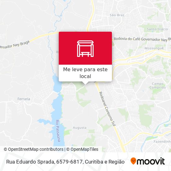 Rua Eduardo Sprada, 6579-6817 mapa