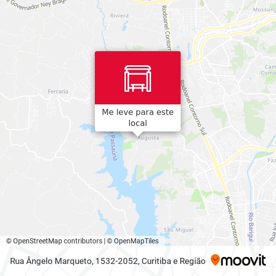 Rua Ângelo Marqueto, 1532-2052 mapa