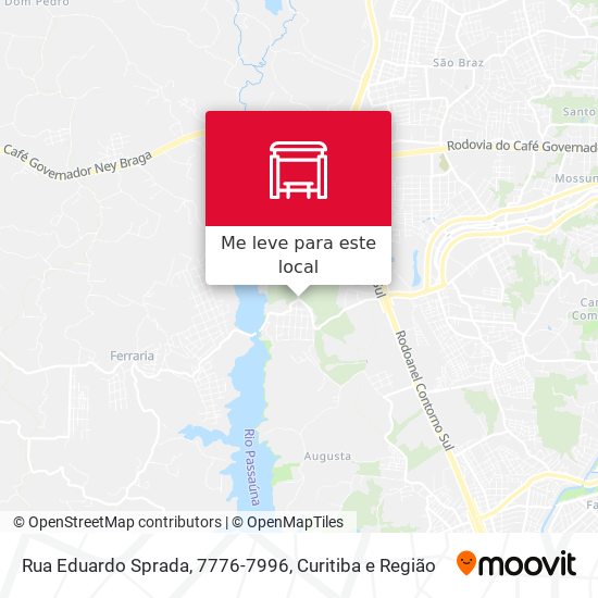 Rua Eduardo Sprada, 7776-7996 mapa