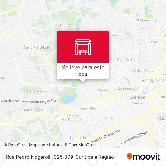 Rua Pedro Nogarolli, 325-379 mapa