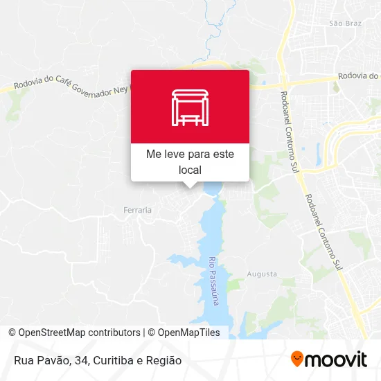 Rua Pavão, 34 mapa