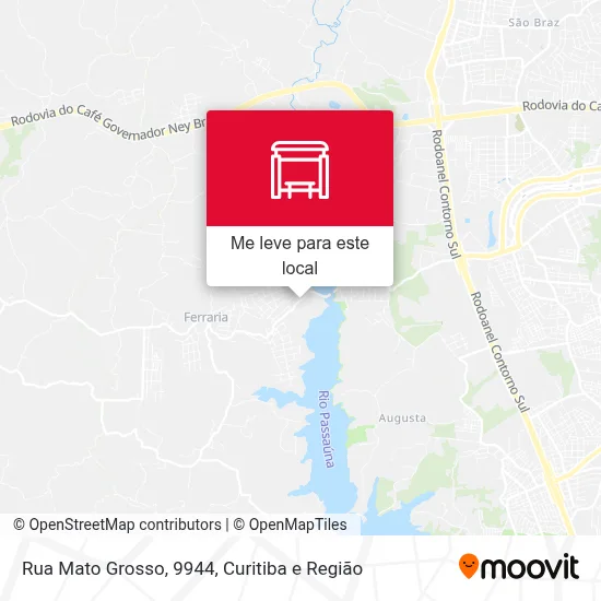 Rua Mato Grosso, 9944 mapa