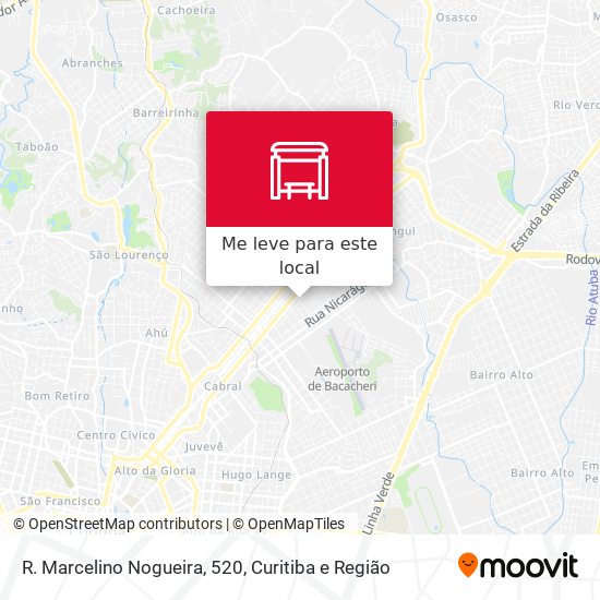 R. Marcelino Nogueira, 520 mapa