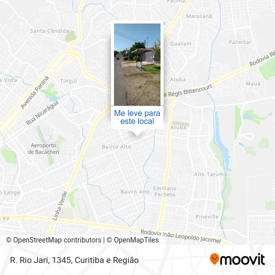 R. Rio Jari, 1345 mapa