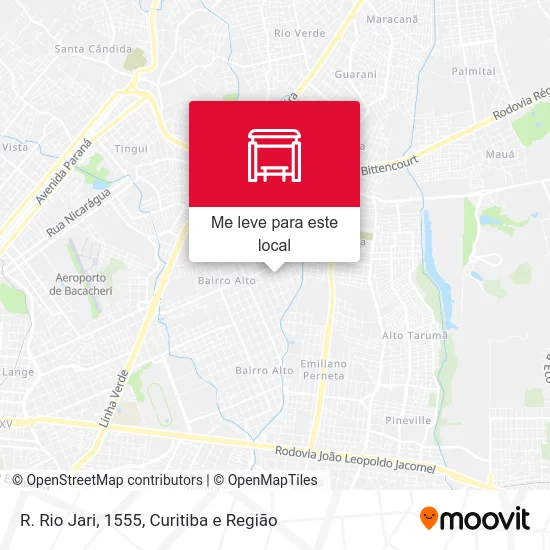 R. Rio Jari, 1555 mapa