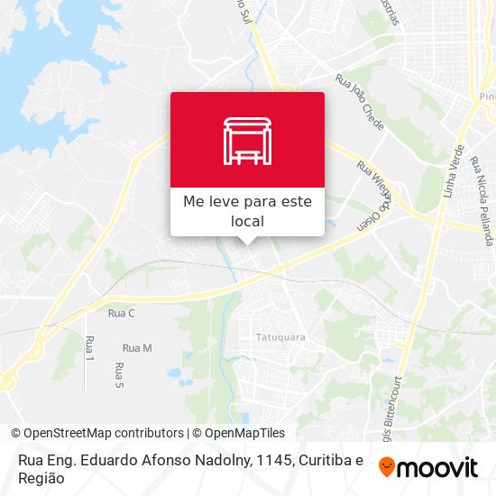 Rua Eng. Eduardo Afonso Nadolny, 1145 mapa
