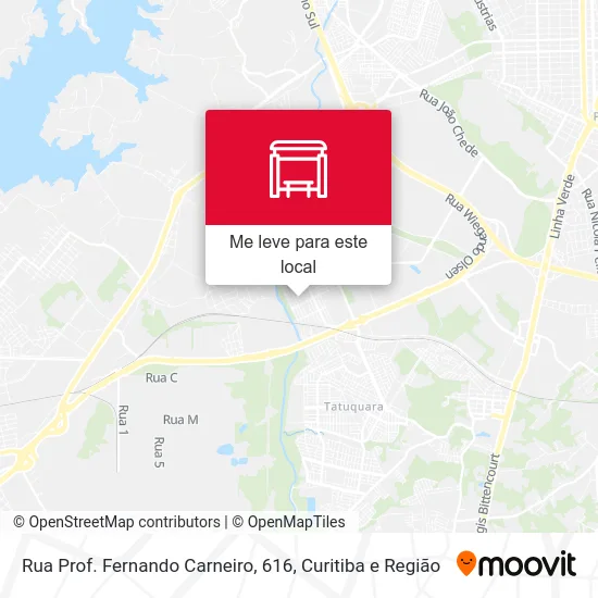 Rua Prof. Fernando Carneiro, 616 mapa