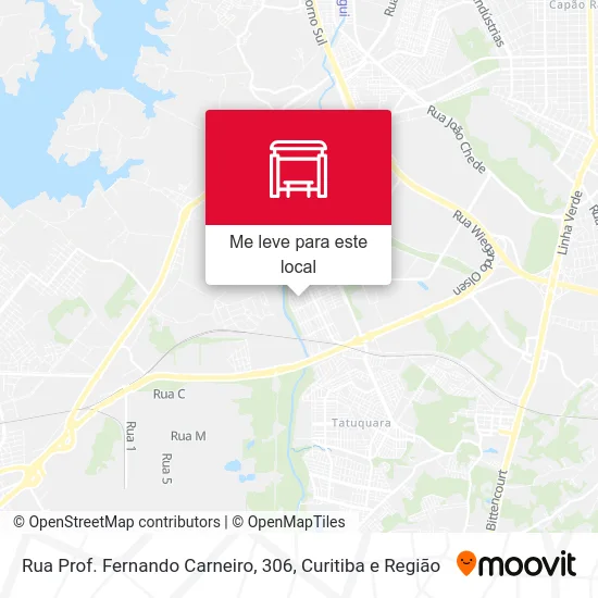 Rua Prof. Fernando Carneiro, 306 mapa