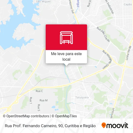 Rua Prof. Fernando Carneiro, 90 mapa