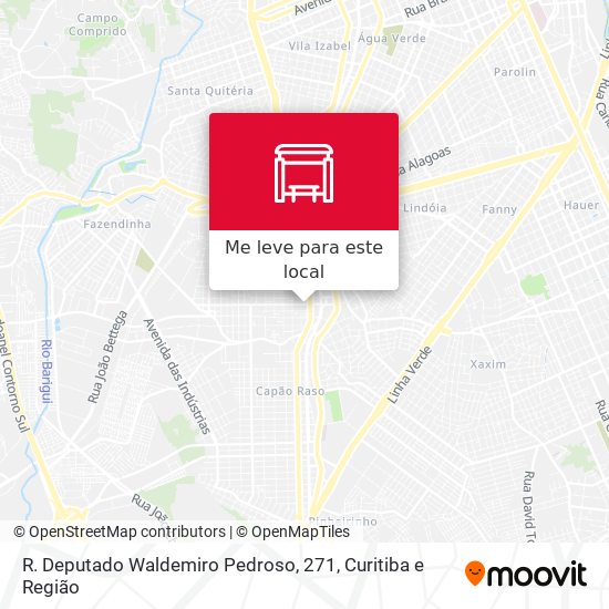 R. Deputado Waldemiro Pedroso, 271 mapa