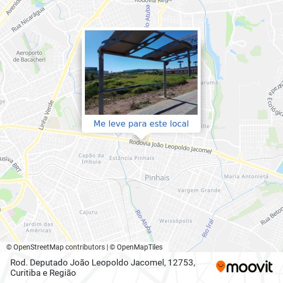 Rod. Deputado João Leopoldo Jacomel, 12753 mapa