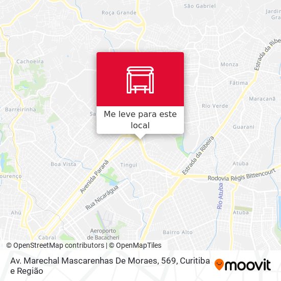 Av. Marechal Mascarenhas De Moraes, 569 mapa