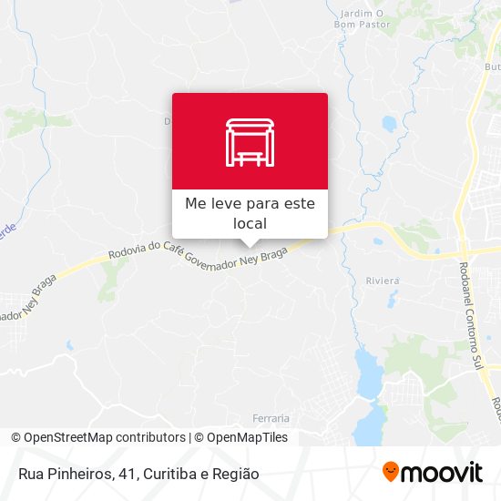 Rua Pinheiros, 41 mapa