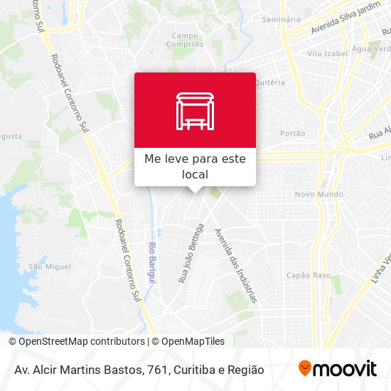 Av. Alcir Martins Bastos, 761 mapa