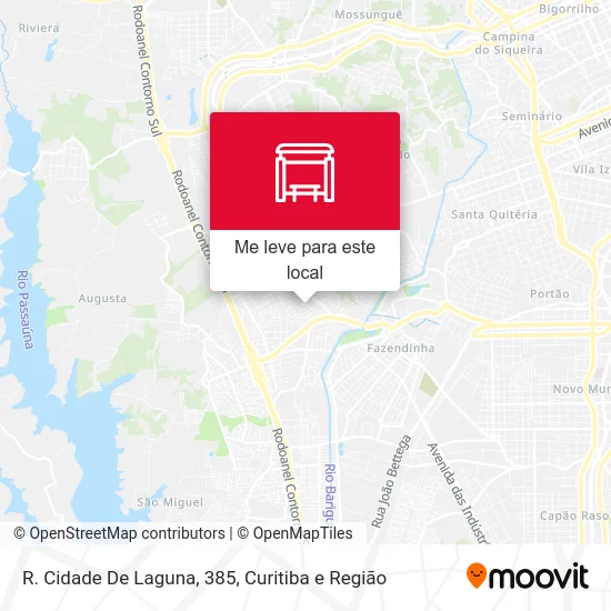 R. Cidade De Laguna, 385 mapa