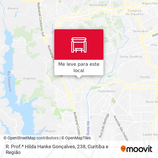 R. Prof.ª Hilda Hanke Gonçalves, 238 mapa