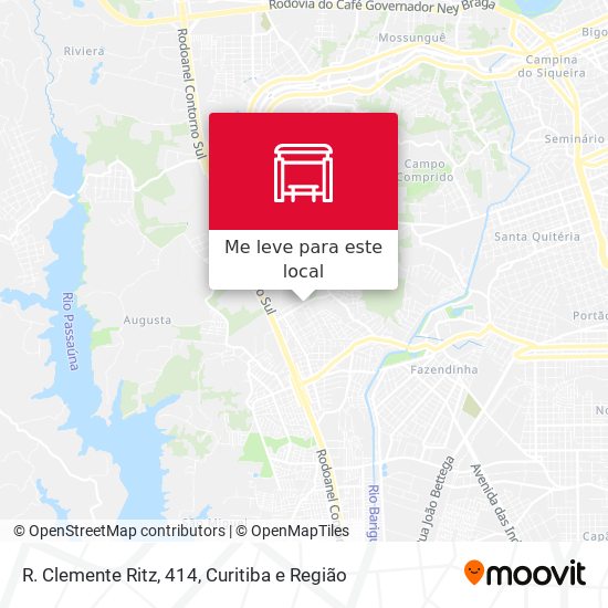 R. Clemente Ritz, 414 mapa