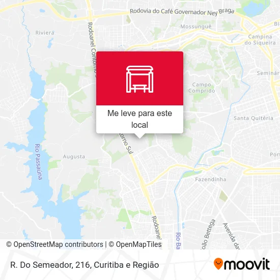 R. Do Semeador, 216 mapa