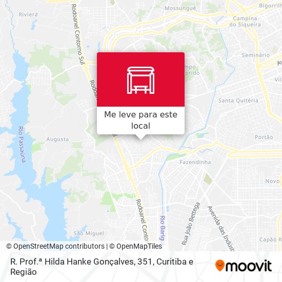 R. Prof.ª Hilda Hanke Gonçalves, 351 mapa
