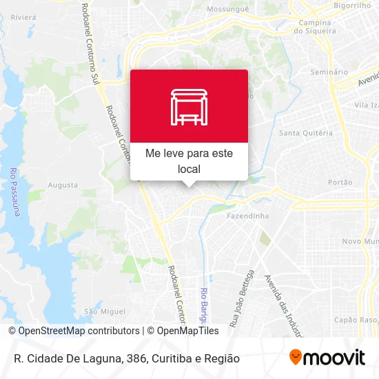 R. Cidade De Laguna, 386 mapa