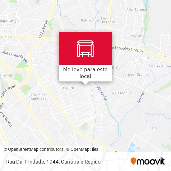 Rua Da Trindade, 1044 mapa